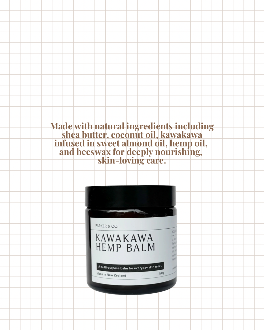 Kawakawa Hemp Balm