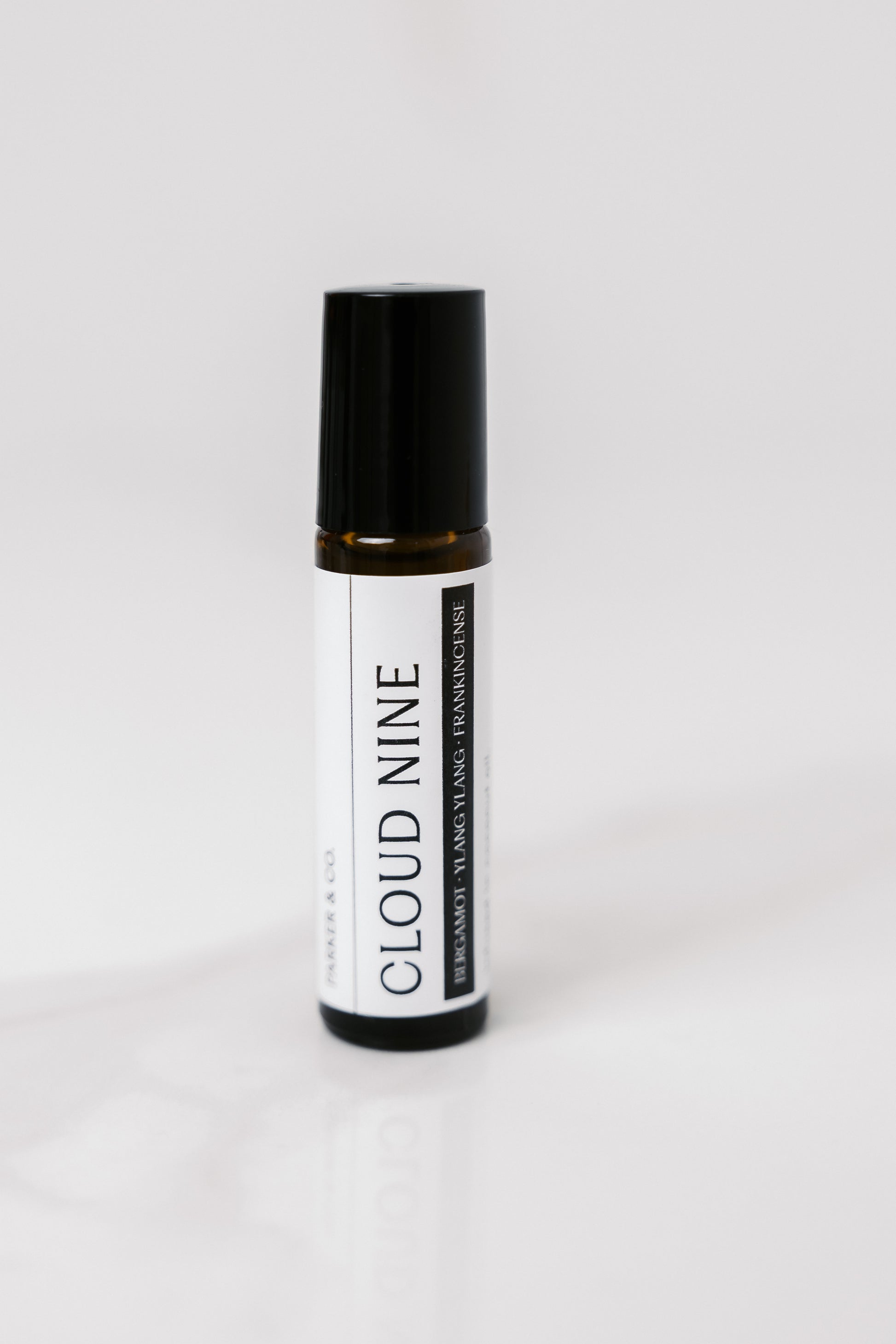 Cloud Nine, essential oils, calm , sleep better, roller bottle, Parker & Co